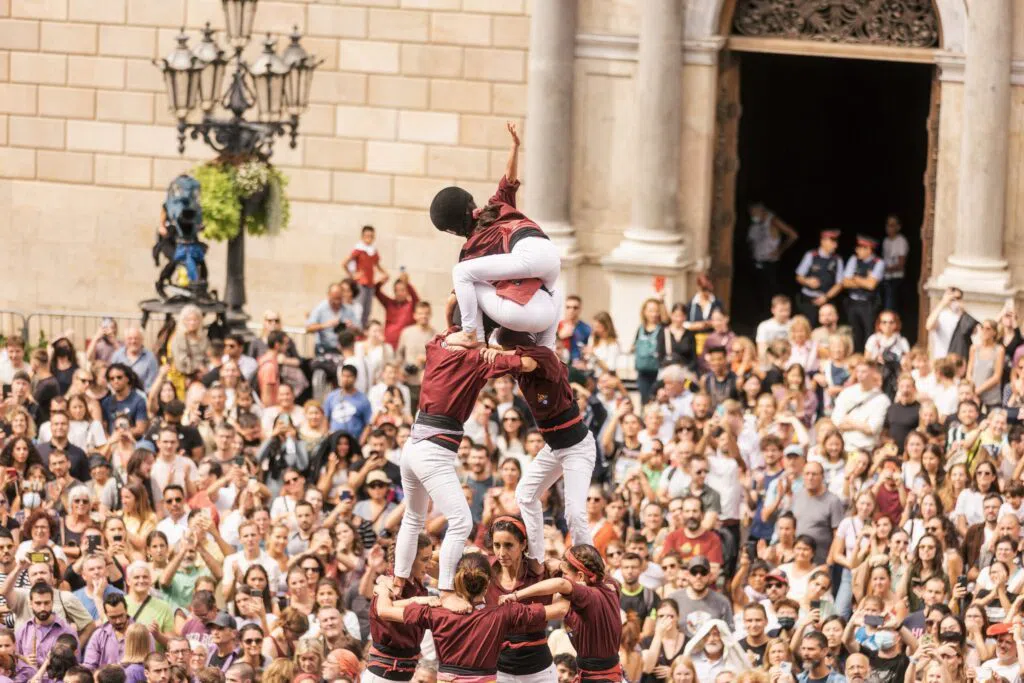 Castellers de Sarrià, Barcelona