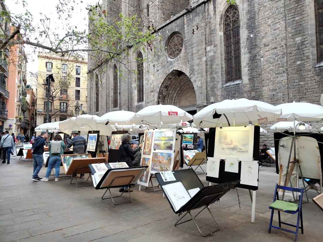 Plaça del Pi — Festes de Sant Josep Oriol, Barcelona
